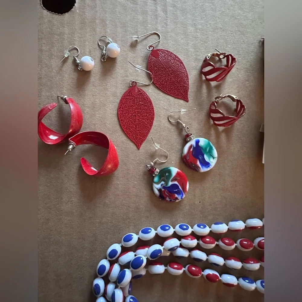 Elegant Multicolor Jewelry Set lot